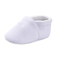 Baby Boys Soft Cross Baptism Christening Shoes Premium Sole Infant/Toddler Sneaker
