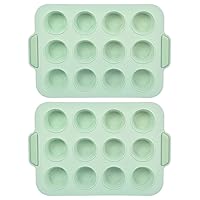 Mini Cake Moulds,Chocolate Silicone Molds,12 Holes Silicone Material Cake Moulds DIY Bread Chocolate Desserts Baking Moulds Gift for Children Adults Baking Lovers