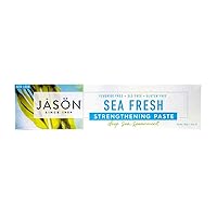 Jason Sea Fresh Toothpaste, Deep Sea Spearmint, 6 Ounce (Pack of 2)
