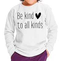 Be Kind to All Kinds Toddler Long Sleeve T-Shirt Clothing for Girl