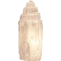Electric Lamp 8.5 to 10-inch White Selenite