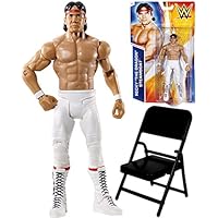 RICKY STEAMBOAT - WWE SERIES 45 MATTEL TOY WRESTLING ACTION FIGURE (WITH FOLDING CHAIR - COLORS MAY VARY)