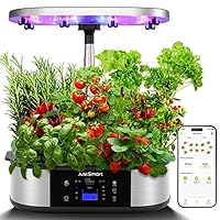 WiFi 12 Pods Hydroponics Growing System with APP Controlled Indoor Garden Up to 30
