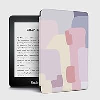Case for Kindle Paperwhite 10th Generation-2018, Slim PU Leather Case Smart Auto Wake/Sleep Cover Only Fits 2018 All-New Kindle Paperwhite 10th Gen (Model No. PQ94WIF), Painted