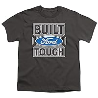 Ford Trucks Built Ford Tough Unisex Youth Juvenile T-Shirt for Girls and Boys