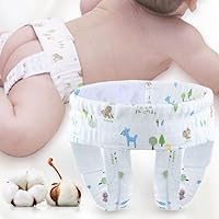 Hernia Belt for Baby | Pure Cotton Belly Button Band Umbilical Truss | Newborn Inguinal Groin Hernia Belt | Adjustable Navel Band Abdominal Binder | M,Suitable for 8-15kg Kids