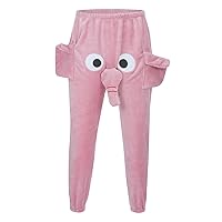 Elephant Trunk Pajama Pants, Jumbo Trunk Elephant Pants for Women & Man,Funny Cute Animal Sleepwear Pants
