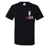 Free Palestine Fist Flag T-Shirts