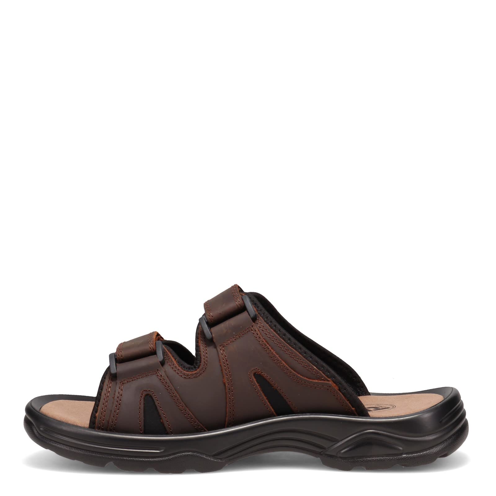 Propet Mens Vero Slide Athletic Sandals Casual - Brown