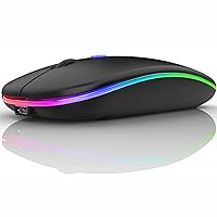 LED Bluetooth Mouse for Laptop iPad MacBook pro Wireless Mouse for Laptop MacBook Air Mac Chromebook