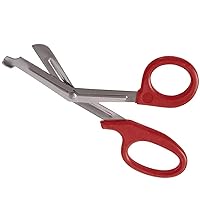 Briggs Precision Cut Shears Scissors for Medical or Personal Use, 7.5 inches, Red