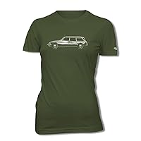 Citroen DS ID 1958-1967 Station Wagon T-Shirt - Women - Side View