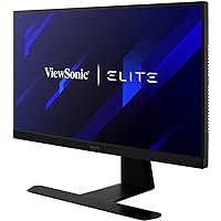 ViewSonic ELITE XG320Q 32 Inch 1440p 0.5ms 175Hz Gaming Monitor with GSYNC Compatible, HDR600, 99% AdobeRGB, HDMI, DisplayPort and Advanced Ergonomics for Esports,Black