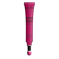 NYX PROFESSIONAL MAKEUP Powder Puff Lippie Lip Cream, Liquid Lipstick - Teenage Dream (Hot Pink)