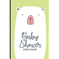 Baby Shower Guest Book: Guest Registry For Baby Shower, New Parents Keepsake, Bundle Of Joy Baby Journal, Family Well-Wishes & Advice Notebook