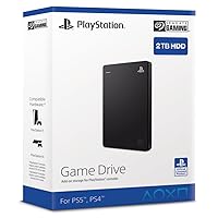 Seagate Game Drive PS4/PS5, Portable External Hard Drive, Model: STGD2000200
