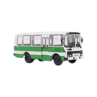 Scale Model Cars 1:43 for Soviet High-Rise Bus PAZ-3205 Alloy Diecast Model Toys Boy Gift Collection Decoration Toy Car Model