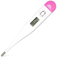 MABIS Digital Basal Body Thermometer for Ovulation Tracking, Fertility, Period Tracking and Natural Family Planning with Beeper & Memory, Oral Use Only