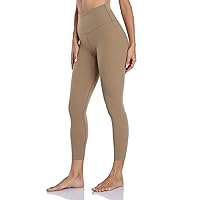 HeyNuts Essential Full Length Yoga Leggings, Women's High Waisted Workout Compression Pants 28''
