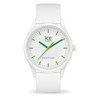 ICE Solar Power Nature - White Watch with Silicone Strap