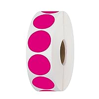 Pack of 2000 Round Color Coding Circle Dots Stickers Labels (1