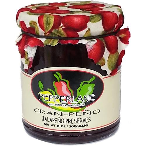 Cran-Peno Preserves, Natural Cranberry-Jalapeno Specialty Pepper Jelly, 11-Ounce each (3 Pack)