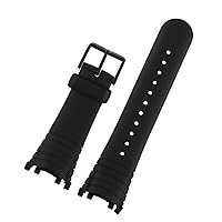 Black Rubber Strap For SUUNTO Vector VECTOR Pin Buckle Men's Watch Strap Watch Accessories