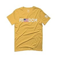Freedom Grunt Proud American Flag Military Armour US USA for Men T Shirt