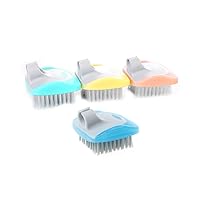 Fruits Vegetables Cleaning Brush Fingers for Protection Carrot Potato Clean Stainless Steel BBQ Grill Clean Brush Cleaning Brush Nail Brushes for Cleaning Makeup Brush Cleaning Tool Grill Brush