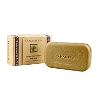 Tanamera Brown Formulation Body Soap • Vegan Certified • Halal • Skin Toning and Exfoliating Body Soap for Smooth Skin