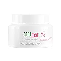 seba med Moisturizing Face Cream for Sensitive Skin pH 5.5 Hypoallergenic Ultra Hydrating with Vitamin E Dermatologist Recommended 2.6 Fluid Ounces (75 Milliliters)