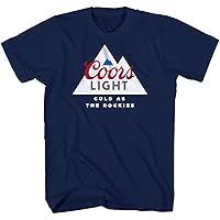 Coors Light Mens Miller Shirt - Coors As Cold As The Rockies Beer Logo Shirt Graphic Shirt