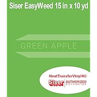 Siser Easyweed Heat Transfer Vinyl Green Apple 15 Inches by 10 Yards