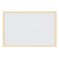 MasterVision Pastel Collection Magnetic Dry Erase Whiteboard, Yellow Colored MDF Frame, 15.75