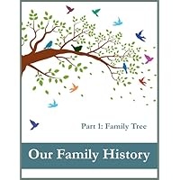 Our Family History. Part 1: Family Tree: 127 ancestor data sheets, genealogical table for 7 generations, and name index