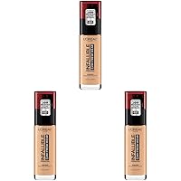 L'Oreal Paris Makeup Infallible Up to 24 Hour Fresh Wear Foundation, Golden Sun, 1 fl; Ounce (Pack of 3)