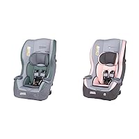 Baby Trend Trooper 3-in-1 Convertible Car Seat Bundle, Dash Sage & Quartz Pink