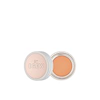 Chill Out Smoothing Color Correcting Cream - Conceals + Brightens Dark Circles - Hydrates + Moisturizes Skin - Makeup Infused With Vitamin E + Jojoba (Medium Peach)