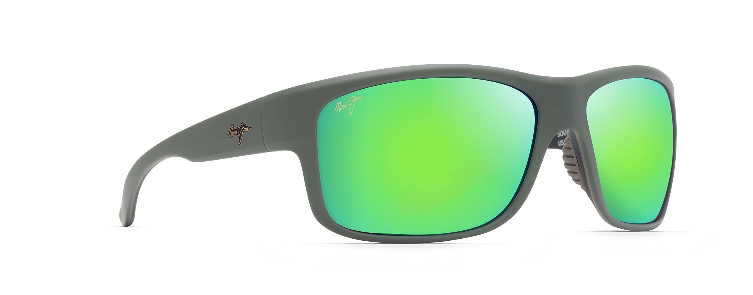 Maui Jim Men's Southern Cross Polarized Wrap Sunglasses