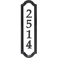 Whitehall Products 14137 Nite Bright Richfield Home Address Sign in Black