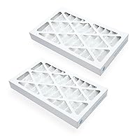 POWERTEC 5 Micron Outer Filters for WEN 3410/ POWEREC AF4000, AF4001 Air Filtration Systems Woodworking for Workshop & Garage, Replacement for WEN 90243-027-2 Woodworking Air Filters, 2 pack (75040)