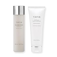 TIRTIR Oily Skin Routine - Milk Skin Toner + Centella Foam Cleanser