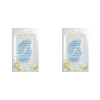 Pacifica Beauty, Eye Bright Vitamin C Spot Serum Mask, Under Eye Patches, Brightening, Moisturizing, Plumping for all Skin Types, Plant-Based, Vegan + Cruelty Free, Blue, 1 Count (Pack of 2)