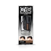 Cover Your Gray Fill In Powder Pro for Men - Midnight Brown/Jet Black (3-Pack)