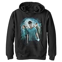Harry Potter Big & Tall Department of Mysteries Men's Tops Long Sleeve Tee Shirt, Black, 4X-Large