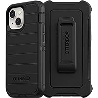 OtterBox Defender Series Screenless Edition Case for iPhone 13 Mini (Only) - Holster Clip Included - Microbial Defense Protection - Non-Retail Packaging - Black