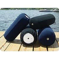 Taylor Made Products Fleece Boat Fender Cover for Center Rope Tube Style Fenders (10