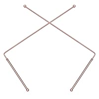 Cicony Dowsing Rods Retractable Divining L Rods for Ghost Buried Items Water Treasure 