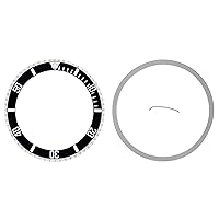Ewatchparts BEZEL & INSERT COMPATIBLE WITH 40MM ROLEX SUBMARINER 16808,16610,16613 STAINLESS STEEL BLACK