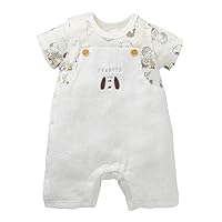 Nissen 70 80 Snoopy Overalls Overalls with Short Sleeves (Baby Clothes, Children's Clothes, Boys and Girls)